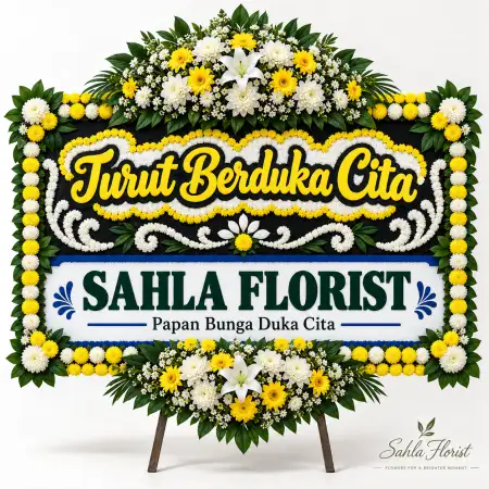Papan Bunga Duka Cimanggis